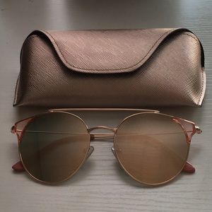 Pink Aviator Mirror Sunglasses 😎 ⛅️103